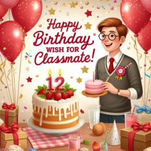 Happy Birthday Greetings For Classmate