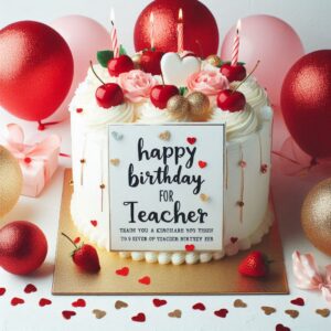 Happy Birthday Greetings For Teacher 