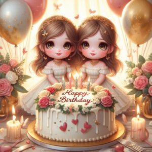 Happy Bday Wishes For Twins