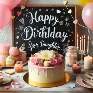 Happy Bday Wishes For Daughter