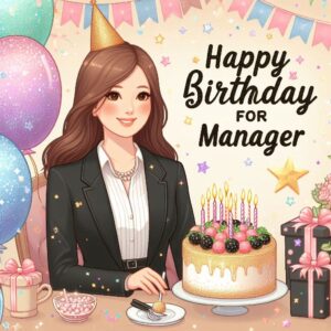 Happy Birthday Greetings For Manager