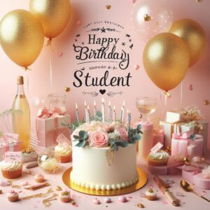 Happy Birthday Greetings For Student