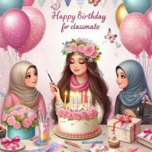 Happy Birthday Wishes For Classmate Girl